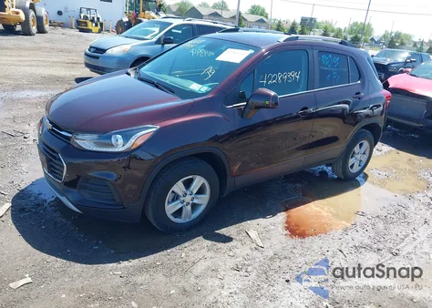 2021 Chevrolet Trax Awd Lt из США, поврежденный, VIN KL7CJPSB7MB359385